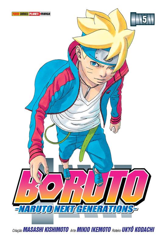Livro - Boruto: Naruto Next Generations Vol. 5 - Revista HQ